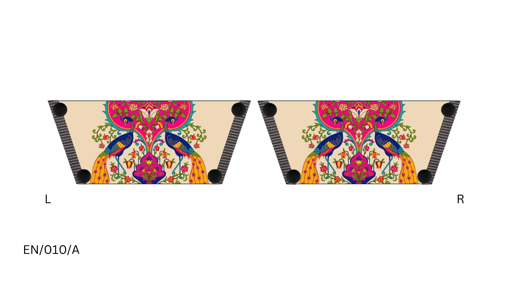 Pichwai Peacock Women Shoes Strap
