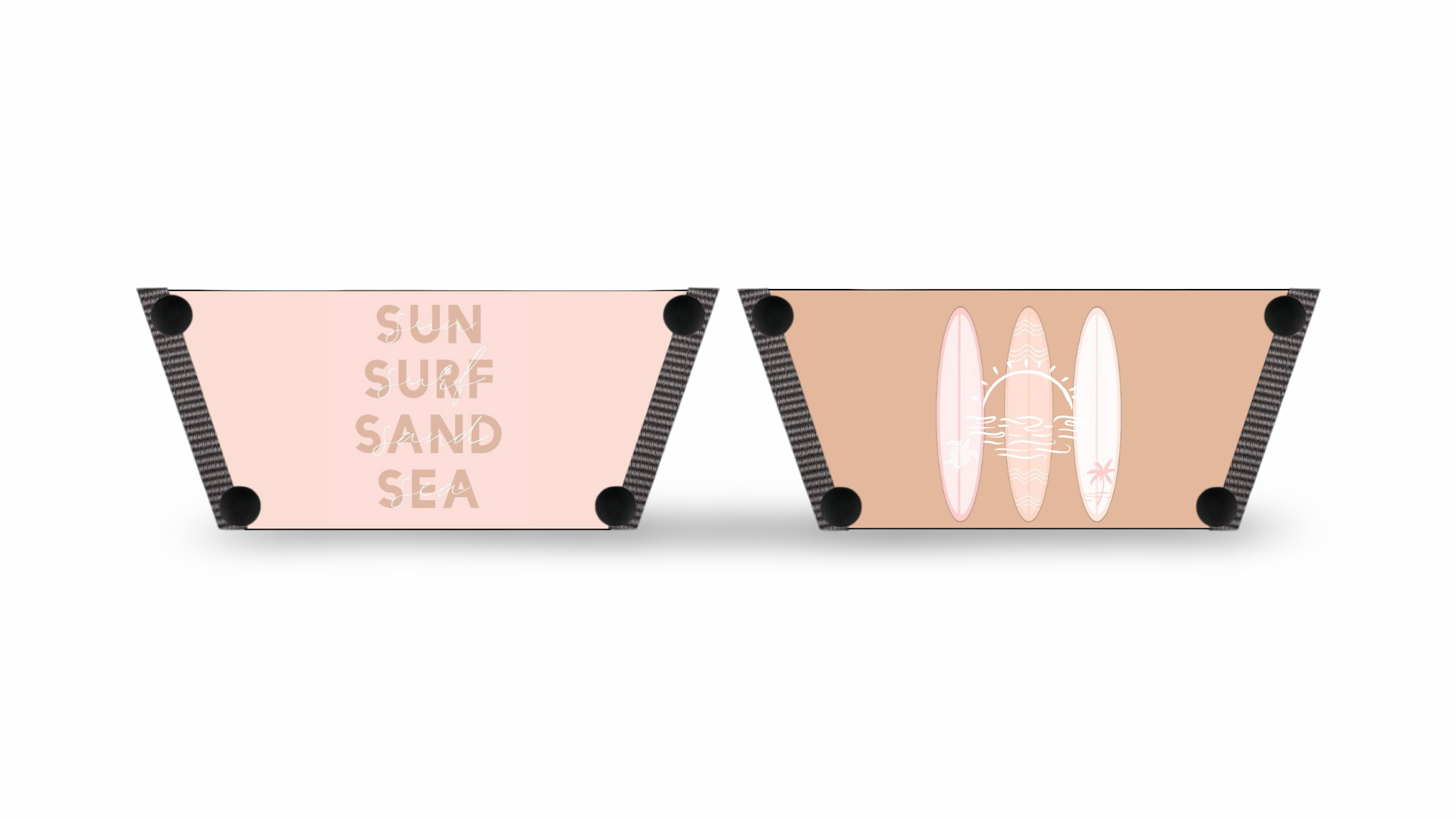  Close-up of Sand Surf & Sea interchangeable strap by Soule Footwear on white background