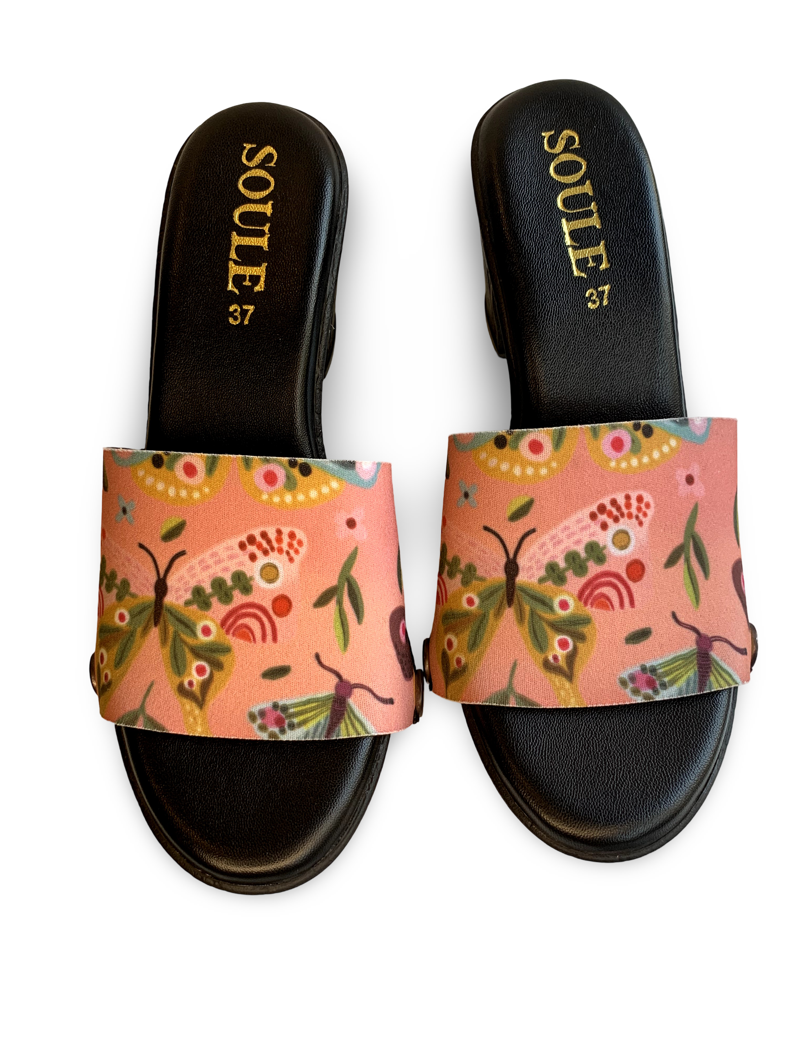 Whimsical Butterfly Women Shoes Strap