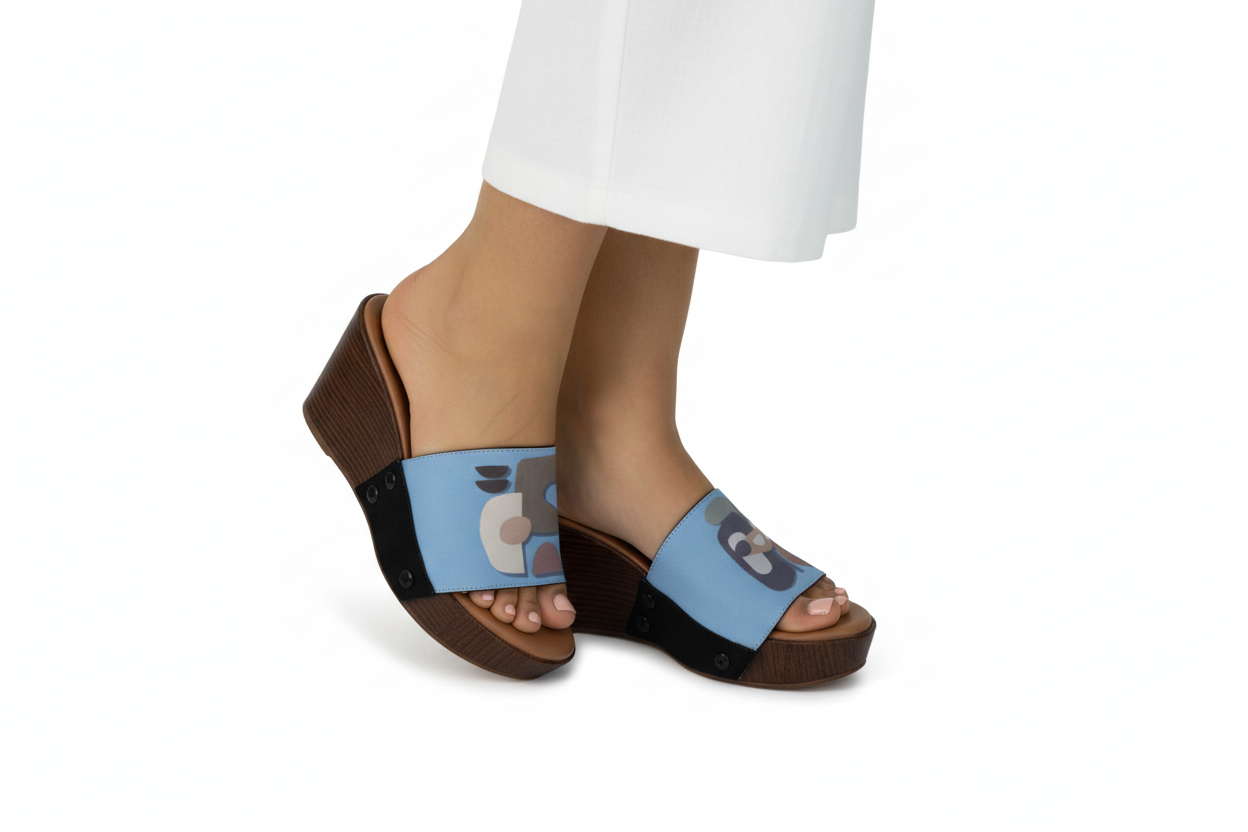 Retro Saddle + Purr-fect Cat + Modern Muse 1 sole 3 straps interchangeable sandals combo, UK 3-8 — Soule