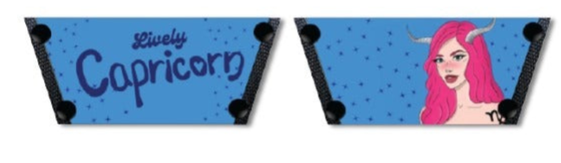 Capricorn Charm (1 sole + 1 strap)