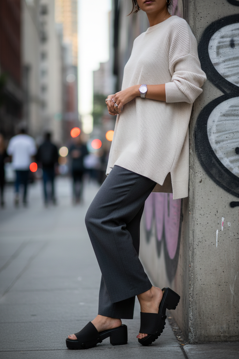 Mid-Length Model Shot